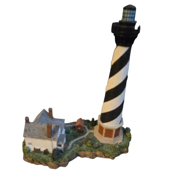 Harbour Lights Autographed Cape Hatteras Collectible Lighthouse COA - Picture 3 of 7